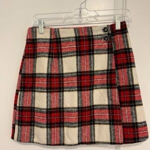 Rachel Green plaid mini skirt